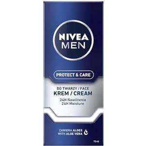 NIVEA MEN Protect&Care Crema viso idratante per uomo, 75 ml