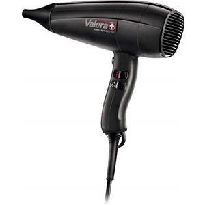 Valera Swiss Light 3300 Ionic, asciugacapelli professionale, phon leggero ed ergonomico, 1800 watt, Nero