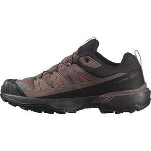 Salomon X Ultra 360 Leather Gore-Tex Scarpe Impermeabili da trekking da Donna, Stabilità, Grip, Protezione totale dalle intemperie, Cognac/Peppercorn/Black, 38 2/3 EU