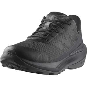 Salomon Elixir Tour Scarpe Impermeabili da trekking da Donna, Comfort ottimale, Rullata morbida, Impermeabilità e protezione dagli elementi, Black/Asphalt/Castlerock, 42 2/3 EU