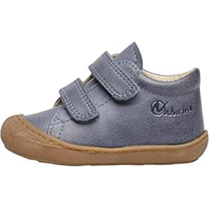 NATURINO Scarpine Primi Passi in Pelle, Blu Cobalto 23