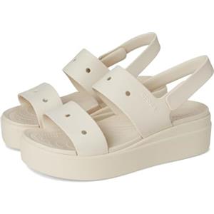 Crocs Brooklyn 4U, Sandali Donna, Stucco, 42/43 EU