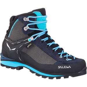 Salewa Stivali da Trekking Crow Gore-Tex da Donna, Blu, 7