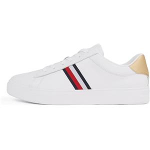 Tommy Hilfiger Donna Sneakers Court Essential Profilo Basso, Bianco (White), 36