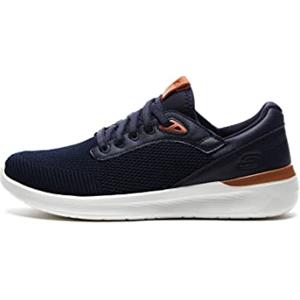 Skechers Lattimora, Scarpe da ginnastica Uomo, Navy Mesh Sintetico, 40 EU