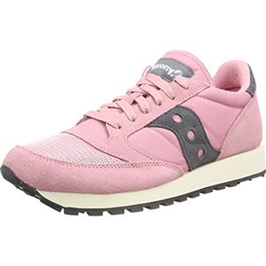 Saucony Jazz Original Vintage, Scarpe da ginnastica Donna, Rosa Grigio, 40 EU