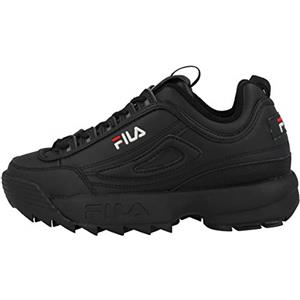 Fila Disruptor Wmn, Sneaker Donna, Black Black 302, 42 EU