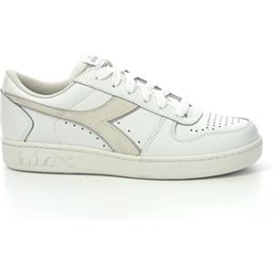 Diadora Magic Basket Low Leather Wn, Scarpe da Ginnastica Donna, Dawn Blue/White, 36 EU
