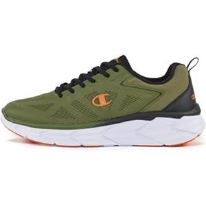 Champion FX III Low, Sneakers Uomo, Verde Oliva/Nero/Arancione (GS524), 45.5 EU