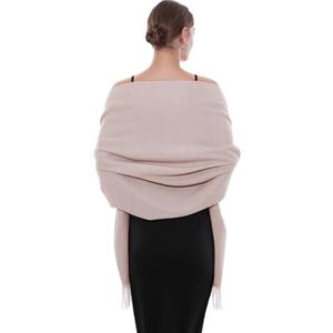 SWAT PANY Sciarpa Beige Donna Invernale Pashmina Foulard Scialle Sciarpe Invernali Stola Elegant Cerimonia
