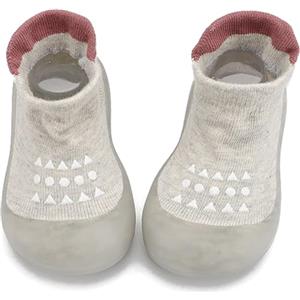 Aggroot Scarpe Calzino per Bambini Antiscivolo Scarpe per Primi Passi Calzini Bambino con Suola in Gomma Pantofole Bambino Unisex Scarpe Bambino