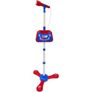 Bontempi | WirelessStage Mic - Microfono da Palco Wireless per Esibizioni Senza Limiti, Blu, 360x360x1100 mm
