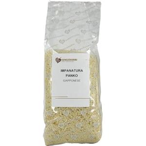 BONGIOVANNI FARINE E BONTA' NATURALI Impanatura Giapponese Croccante Panko (confezione risparmio) 1Kg
