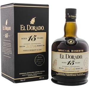 El Dorado Eldorado A Ast 15 A. Rum, 700 ml