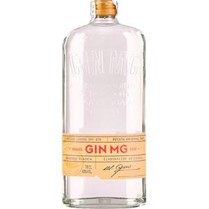 GIN MG MG Gin, 700 ml, London Dry, Ideale per un Gin Tonic Premium, con Note di Ginepro ed Erbacee, Distillato in Alambicchi con Metodo London Dry, Prodotto in Spagna, Idea Regalo, 40% Vol.