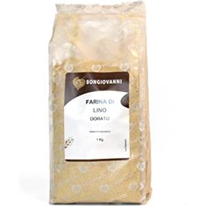 BONGIOVANNI FARINE E BONTA' NATURALI Farina di Lino Dorato BIO - 1 Kg