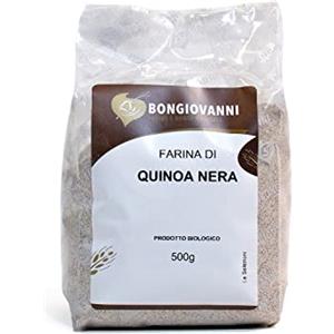 BONGIOVANNI FARINE E BONTA' NATURALI Farina di Quinoa Nera BIO - 500 g