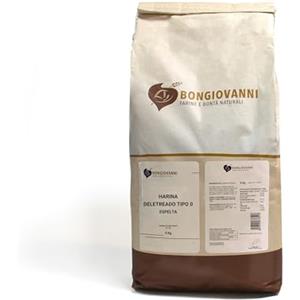 BONGIOVANNI FARINE E BONTA' NATURALI Farina di Farro Spelta Tipo 0 5Kg BIO