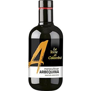 Le Terre di Colombo - Olio extravergine di oliva, monocultivar Arbequina, prodotto UE, 500 ml