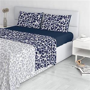 Italian Bed Linen FASHION Completo Letto made in italy, microfibra, Wild, Matrimoniale