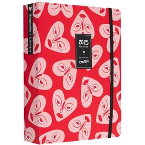 Kokonote: Agenda Settimanale 2025 Be Your Own Crush, Agenda Kokonote 2025 17 mesi, 16,5 x 20 cm, Weekly Planner 2024 2025 Idole, Agenda universitaria 2025, scolastica o lavoro
