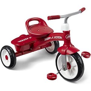 Radio Flyer Triciclo Red Rider, triciclo per esterni, per bambini da 2 ½ a 5 anni (Esclusiva Amazon)
