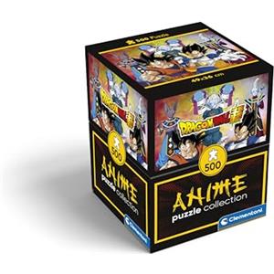 Clementoni- Dragon Ball Ball-500 Pezzi Adulti, Supereroi, Puzzle Anime, Made in Italy, Multicolore, Medium, 35135