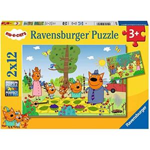 RAVENSBURGER PUZZLE - Kid e Cats Puzzle, 2x12 cm, 05079 6