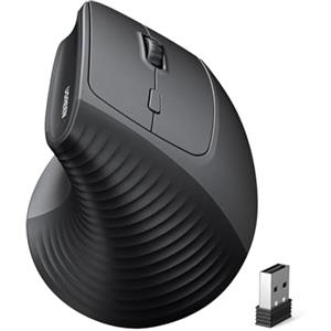 UGREEN Mouse Wireless 2.4G Bluetooth Ergonomico Verticale 1000/1600/2000/4000 DPI 6 Pulsanti Compatibile con Windows Mac OS