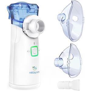 Meowyn Aerosol Portatile Silenzioso, USB-C Ricaricabile Ultrasuoni Macchina Aerosol per Adulti e Bambini, Silenzioso, Meno residui