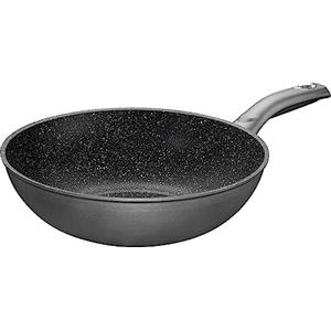 Stoneline® Made in Germany Woks Grigio (impugnatura).