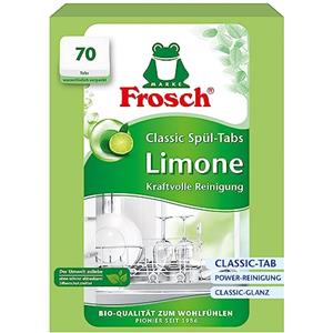 Frosch Classic - Pastiglie per lavastoviglie a macchina, 70 pastiglie