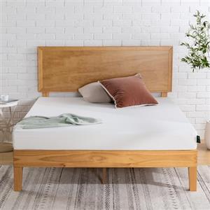 Zinus Materasso 120x190 cm - 15 cm di altezza - Materasso in memory foam al tè verde - Certificato OEKO-TEX