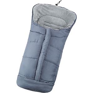TecTake COPRIGAMBE SACCO IMBOTTITO A PELO UNIVERSALE PER PASSEGGINO PILE BIMBO - disponibile in diversi colori - (Grigio)