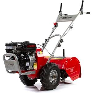 IMJ-Global Motozappa Motocoltivatore | Motore 4 Tempi OHV | 196 cc | 6,5 CV | 3600 Giri/min | 12 Zappette | Area di Lavoro 48 cm | Profondità di Lavoro 17,5-35 cm