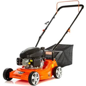 IMJ-Global Tosaerba Tagliaerba a Scoppio DEMON | Motore 4 Tempi OHV | 79,6 cc | 1,47 kW | Velocità Rotazione Motore 3600 giri/min | Senza Trazione | con Cestello da 40 Litri