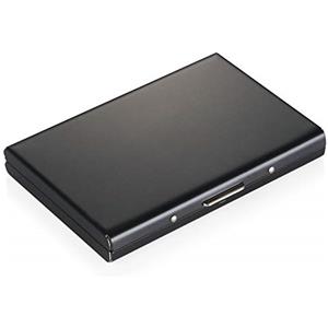 Vicloon Porta Carte di Credito, Porta Carte di Credito Anti RFID e NFC in Acciaio Inossidabile, per Uomo e Donna, Eleganti Portafogli da Viaggio, Carta d'identità, Assicurazione, Debito