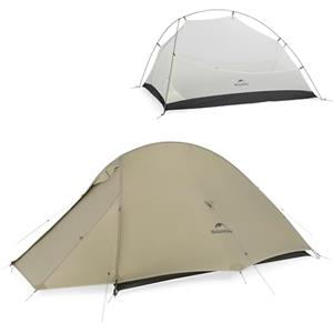 Naturehike Cloud up 2 Pro Tenda da Campeggio Trekking 2 Posti Leggera Impermeabile e Antivento per il Campeggio e le Attività All'aperto (Bruno)