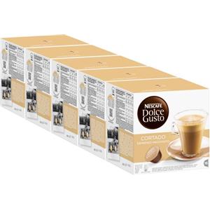 Nescafé Dolce Gusto Cortado Espresso Macchiato, 5 Confezioni, 5 x 16 Capsule