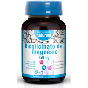 Naturmil Magnesio Bisglicinato 750 mg - 90 Compresse per Vitalità e Energia