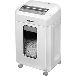Fellowes Distruggidocumenti a microframmento 12Ms, 12 fogli, per casa e ufficio, con tecnologia SafeSense e retromarcia automatica, cestino da 23 litri, livello di sicurezza P4 [ESCLUSIVA AMAZON]