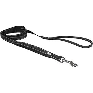 Hurtta Collare Casual ECO Nero 30-40 cm - Ergonomico, Imbottito e Sostenibile per Cani