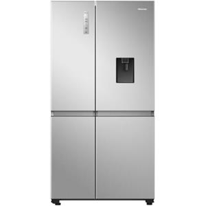 Hisense Frigorifero Side by Side MS91668DIE - 649 Litri, Classe E, No Frost, Acciaio Inox