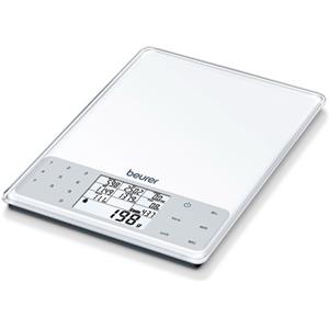 Beurer DS 61 Bilancia Cucina Dieta elettrica white vetro