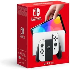 NINTENDO Switch (OLED) console de jeux portables 17,8 cm (7) 64 Go Écran tactile Wifi Blanc