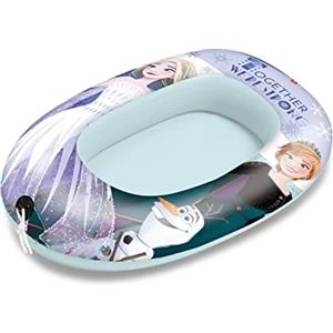 Mondo Toys - Frozen 2 Small Boat - Canotto Gonfiabile / Gommone per Bambini - Misura 94 cm - Facile da Gonfiare e Sgonfiare - PVC Termosaldato Resistente - Ottimo per Spiaggia, Mare, Piscina - 16526