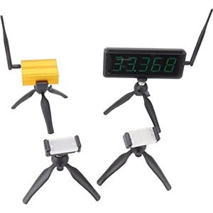YWBL-WH Timer Corsa Wireless Cronometro Timer Elettronico per velocità Sprint Racing Biciclette Elettriche Pista Pattinaggio per Motocicli