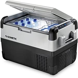 Dometic CFX 50 Frigo/Freezer Portatile a Compressore, 46 l, Mini Frigo per auto, camion, barca e camper, 12/24 V e 230 V, Raffreddamento a -22 °C, con connessione USB
