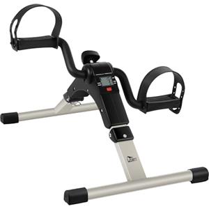 Uten Mini Cyclette Pieghevole, Tappetino Antiscivolo, Uten Esercizi di Riabilitazione Per Gambe e Braccia, Visualizzazione Dei Dati di Esercizi Multipli
