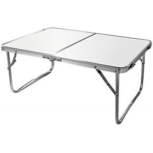 Aktive 52812 - Tavolo Pieghevole Camping Sport 60x40x26 cm - Bianco